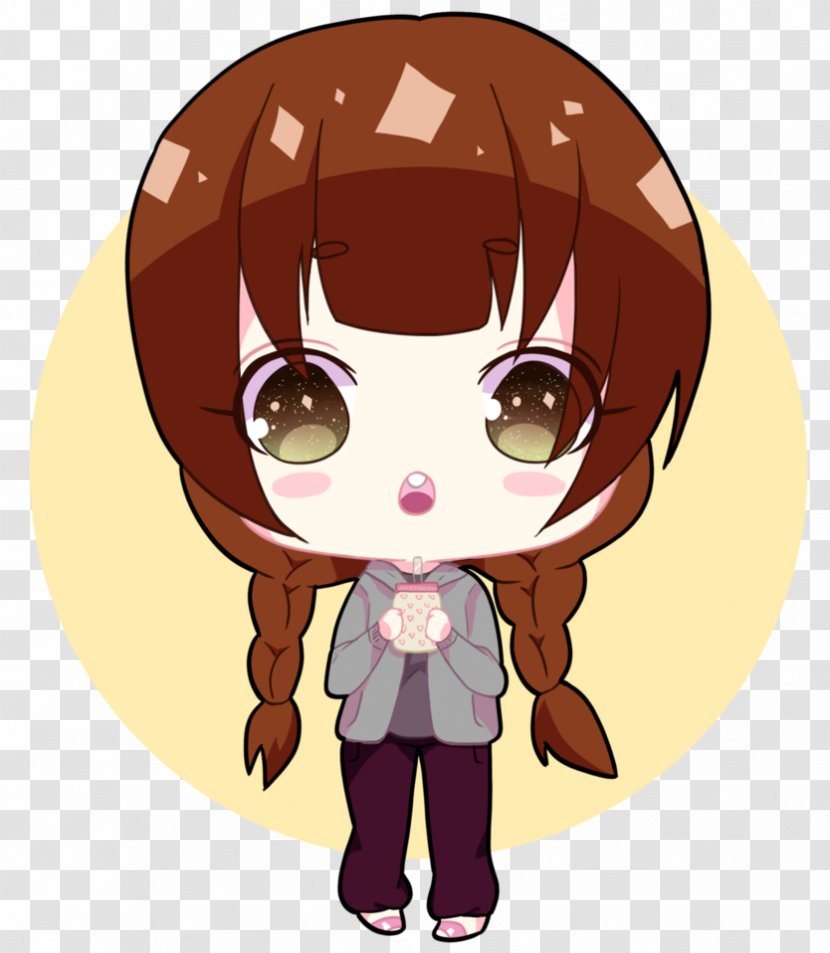 Nose Brown Hair Cartoon - Heart Transparent PNG