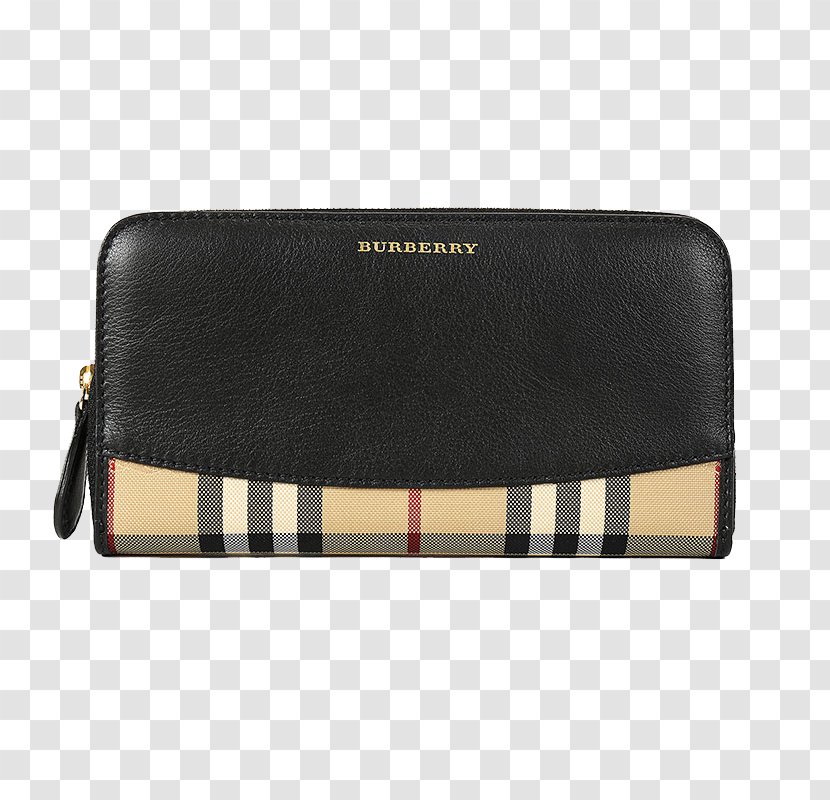 Wallet Burberry HQ Handbag - Leather Transparent PNG