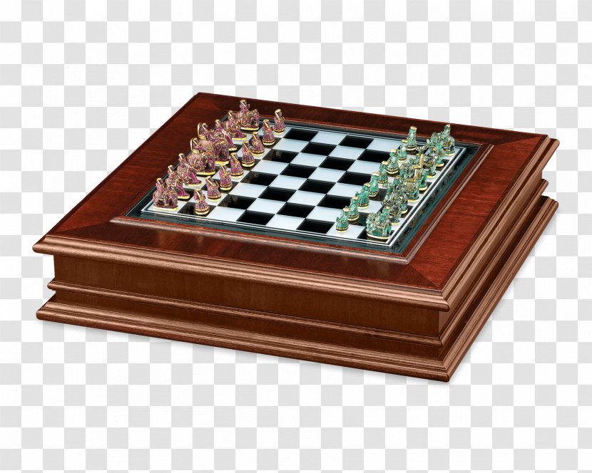 Chess Set Ruby Gemstone Emerald - Games Transparent PNG
