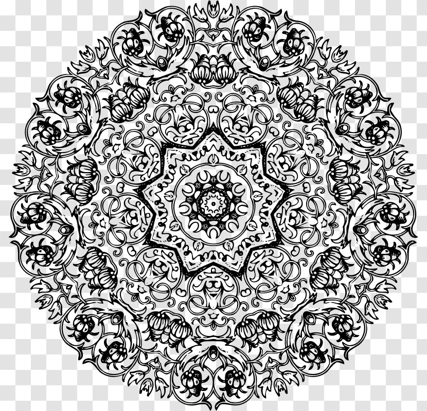 Sacred Geometry Art Drawing - Symmetry - Circle Transparent PNG