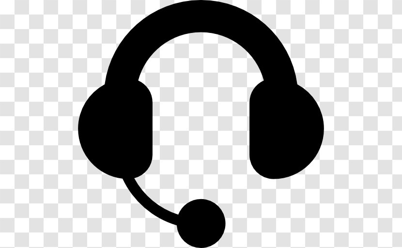 Microphone Headphones Headset Audio - Artwork - Vector Transparent PNG