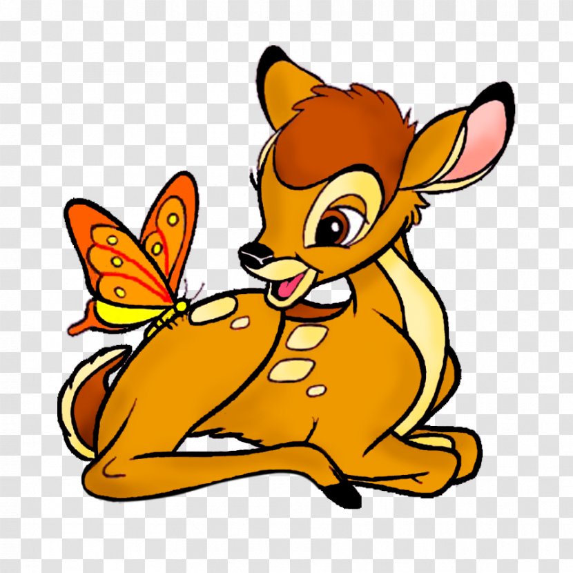 Thumper Great Prince Of The Forest Faline Clip Art - Moths And Butterflies - Youtube Transparent PNG