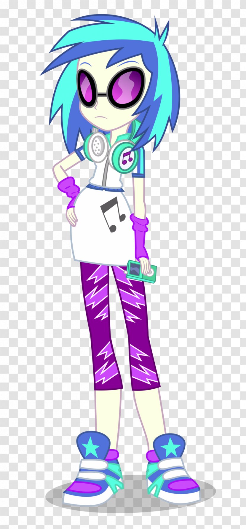 Pinkie Pie Rainbow Dash My Little Pony: Equestria Girls Disc Jockey - Pony - Wig Transparent PNG