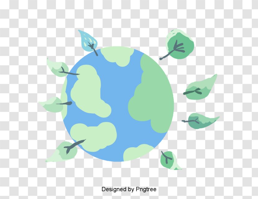 Earth Drawing Image - Leaf Transparent PNG