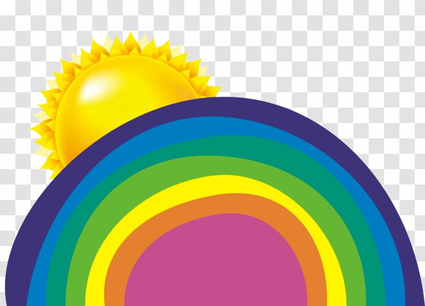 Graphic Design Rainbow - Color - Vector Transparent PNG