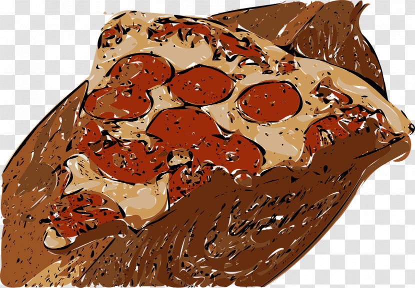 Pizza Al Taglio Italian Cuisine Salami Pepperoni Transparent PNG