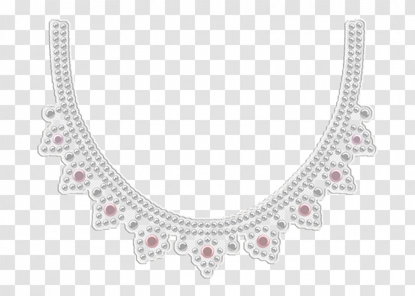 Pearl Necklace Jewellery SilberDream Collier Kette Muster Transparent PNG