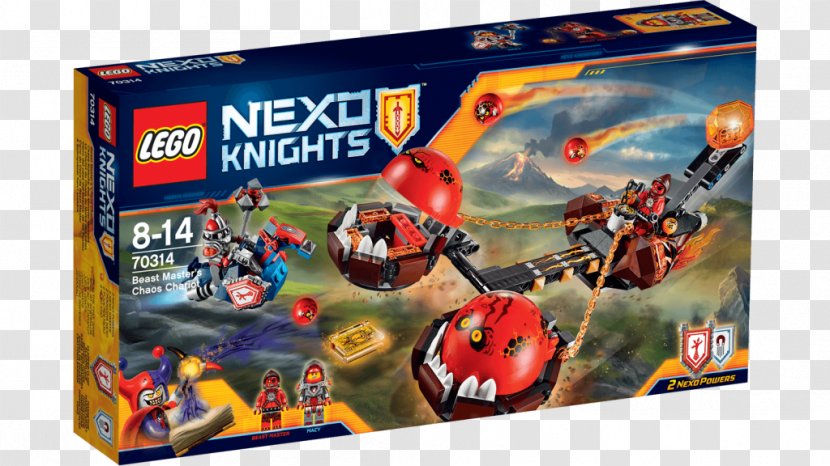 LEGO 70314 NEXO KNIGHTS Beast Master's Chaos Chariot Toy Lego Star Wars Minifigure - Nexo Knights Transparent PNG