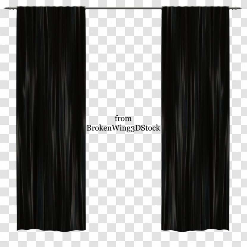 Curtain Angle Black M - And White Transparent PNG