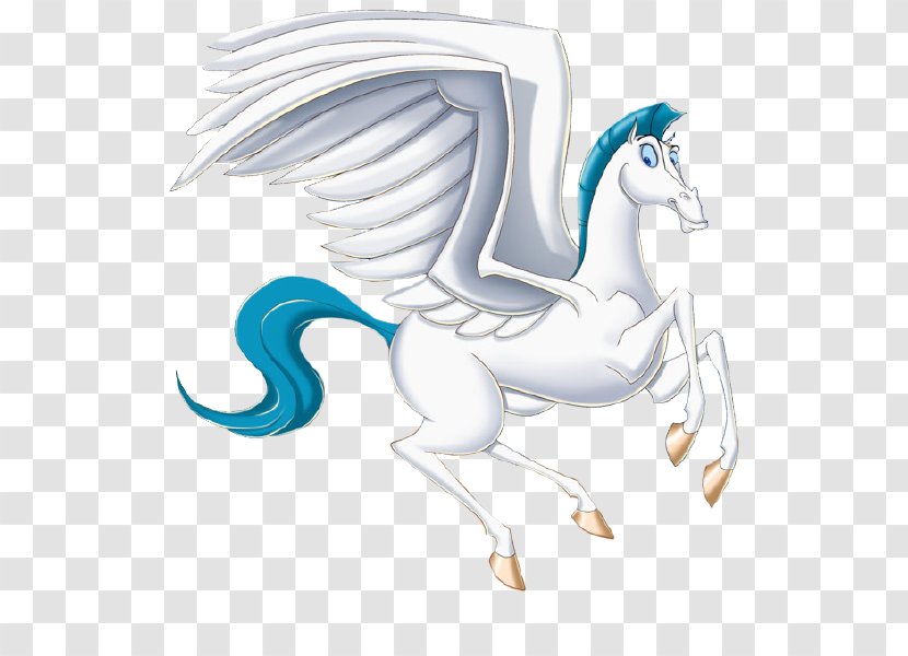 Heracles Pony Horse Ares Zeus - Pegasus Transparent PNG