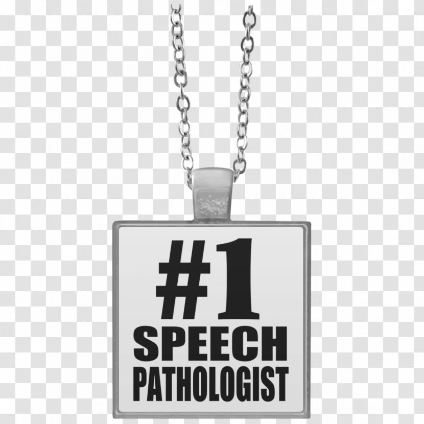 Charms & Pendants Necklace Jewellery Chain Square - Pendant - Speech Pathologist Transparent PNG