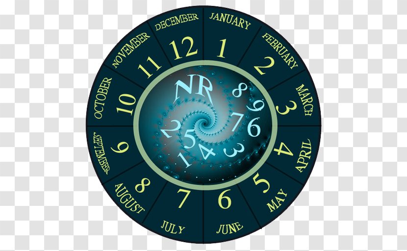 Font Product Clock - Numerology Map Transparent PNG