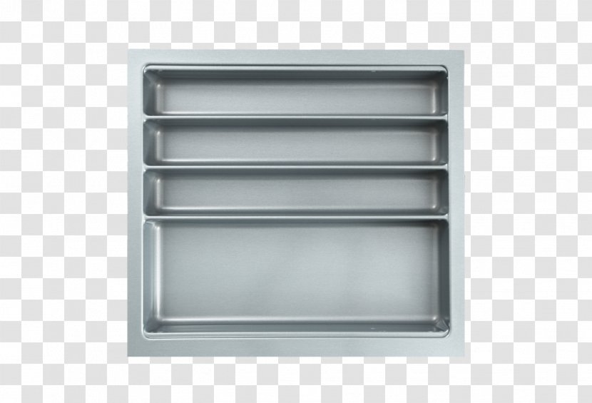 Shelf Steel Rectangle - Kitchen Drawer Transparent PNG