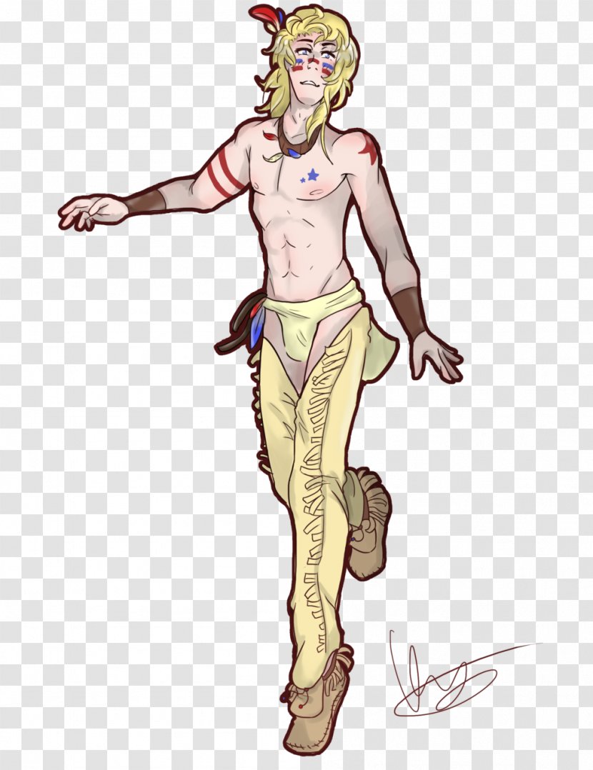 Native Americans In The United States DeviantArt Finger - Cartoon - American Warrior Drawing Transparent PNG