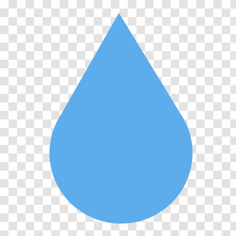 Drop Water Clip Art - Azure Transparent PNG