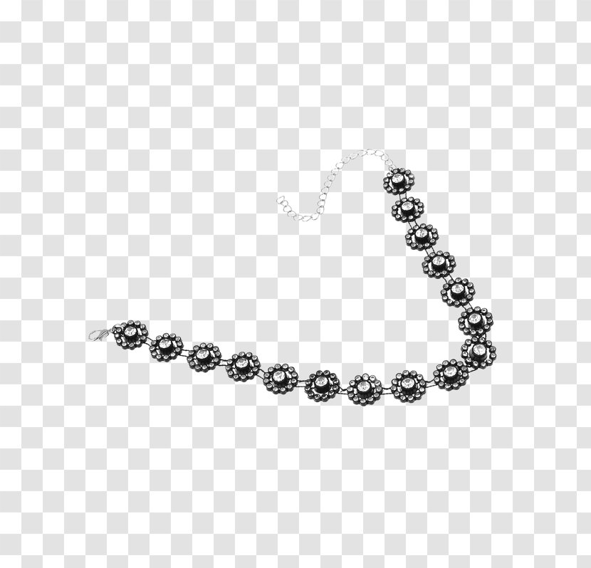 Earring Imitation Gemstones & Rhinestones Necklace Choker Chain - Fashion Transparent PNG