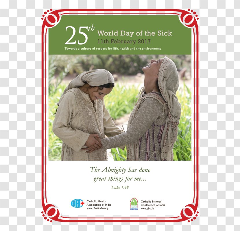 Nazareth Visitation Christianity Luke 1 Magnificat - Grass - World Health Day Transparent PNG