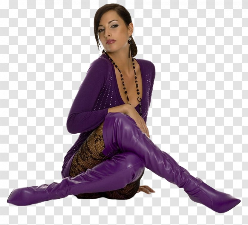 Boot Purple - Sitting - Costume Sleeve Transparent PNG