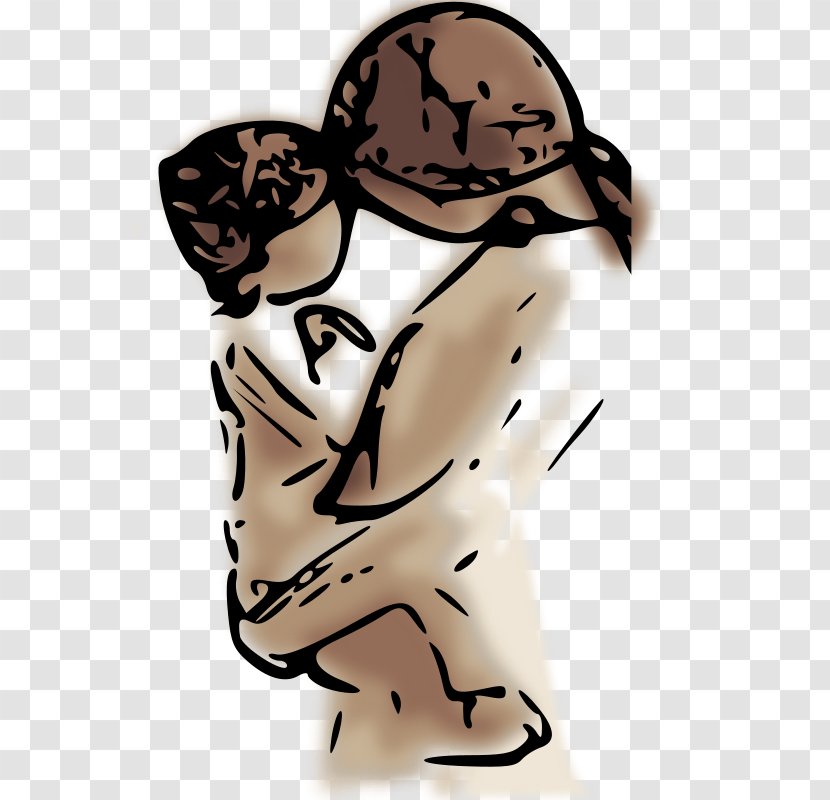 Mother Infant Child Woman Clip Art - Family - Great Depression Cliparts Transparent PNG