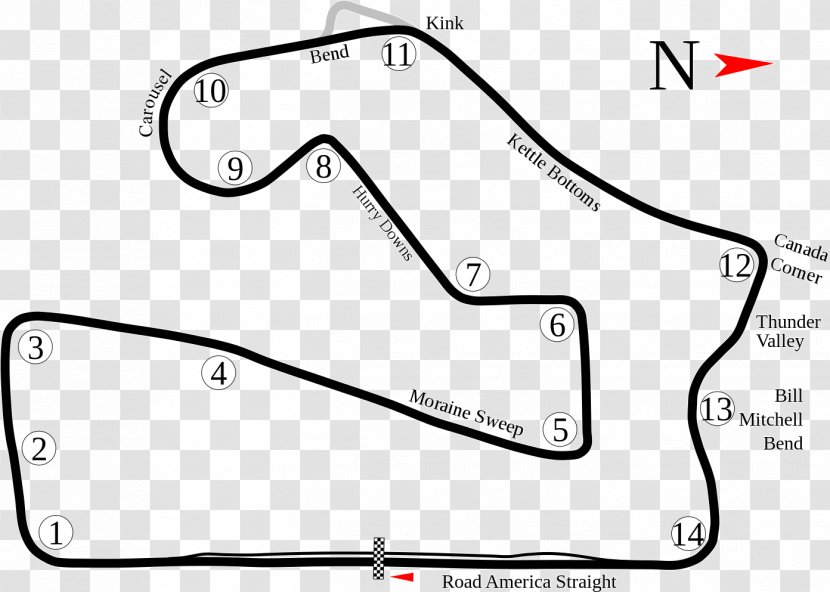 NASCAR XFINITY Series Race At Road America IndyCar Track - Map - A Full 10 Minute Practice Of Stance Transparent PNG