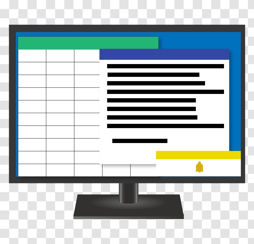 Computer Monitors Electronic Visual Display Output Device Font - Hardware - IPS Panel Transparent PNG