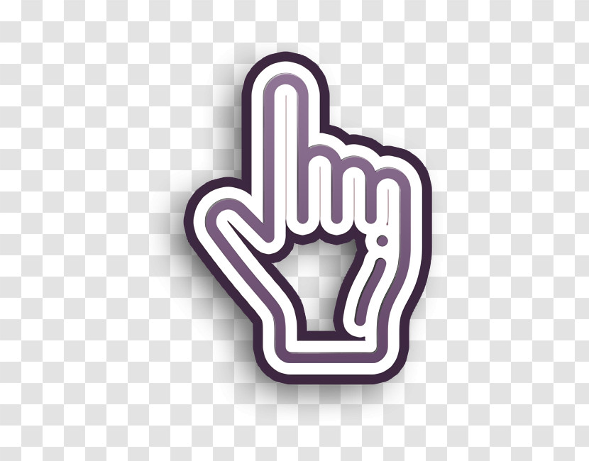 Finger Icon Select Icon Selection And Cursors Icon Transparent PNG