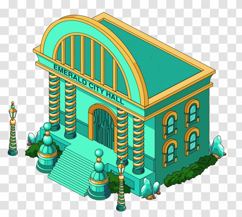Family Guy: The Quest For Stuff City Building - Cartoon - Cityhall Transparent PNG