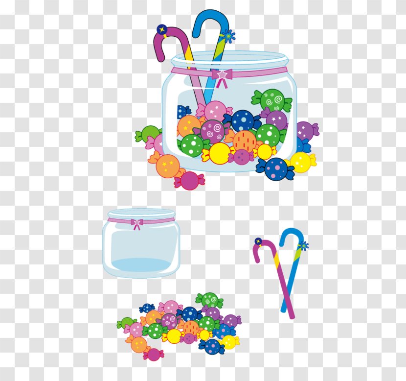 Sugar Candy Clip Art - Transparent Bottle Transparent PNG