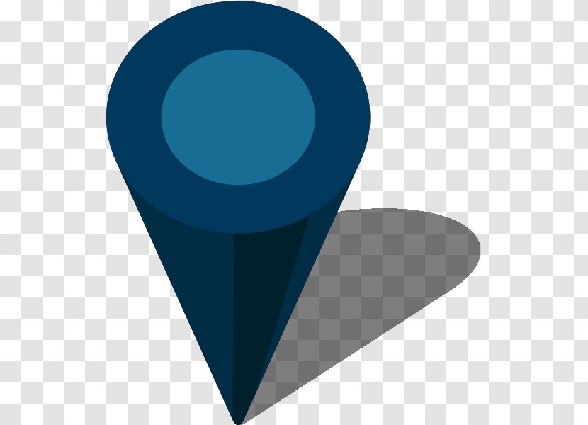 Blue Icon Design Clip Art - Light - Map Pin Transparent PNG