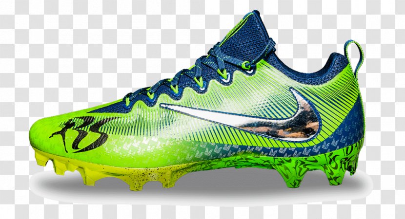 Cleat Seattle Seahawks NFL Nike Shoe - Footwear - Russell Wilson Transparent PNG