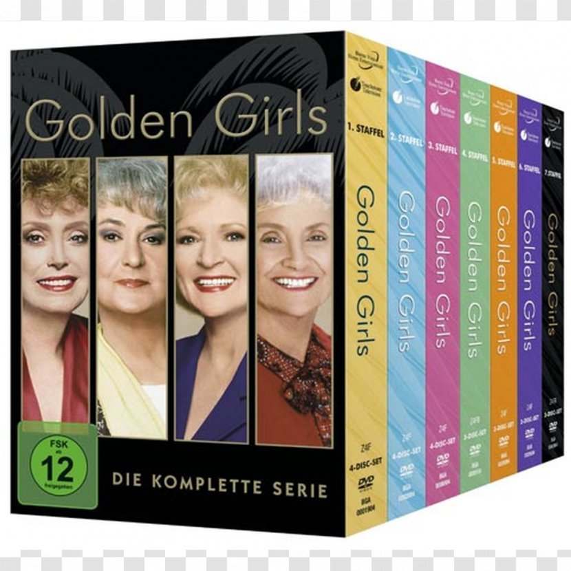 Bea Arthur Betty White Rue McClanahan Estelle Getty The Golden Girls - Book - Dvd Transparent PNG