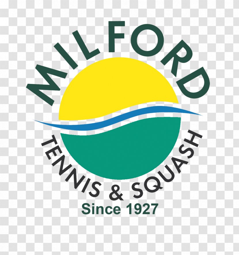 Milford Tennis And Squash Club Logo Brand Font - Text - On Sea Transparent PNG