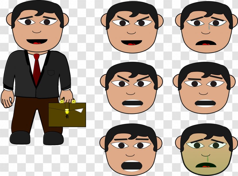 Clip Art Vector Graphics Openclipart Businessperson - Vision Care - Man Transparent PNG