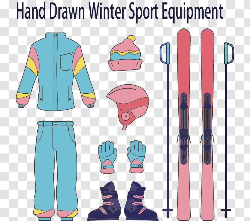 Cross-country Skiing Ski Boot - Text - Warm Winter Transparent PNG