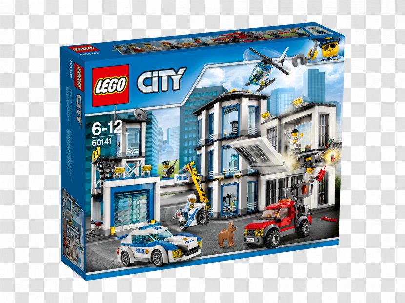 LEGO 60141 City Police Station Lego Toy - 7744 Headquarters Transparent PNG