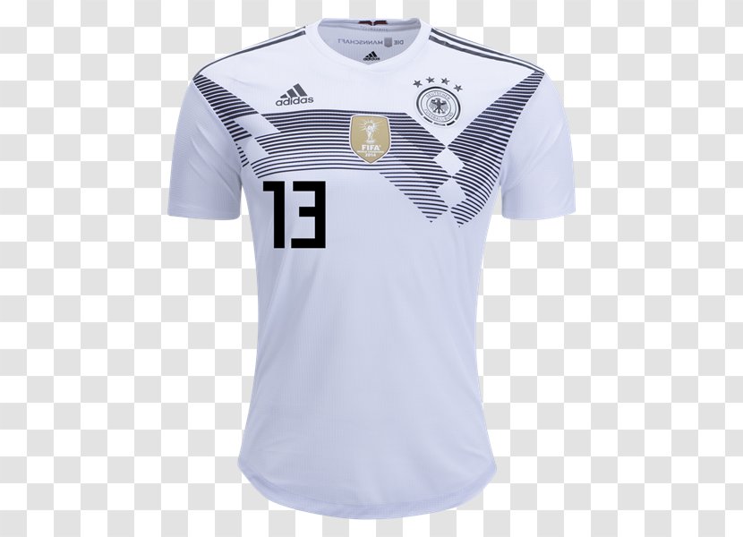 2018 World Cup Germany National Football Team Jersey Kit - Shirt Transparent PNG
