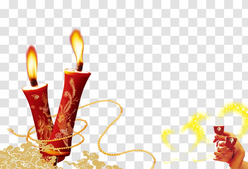 Candle Wedding - Flower - Creative Candles Transparent PNG