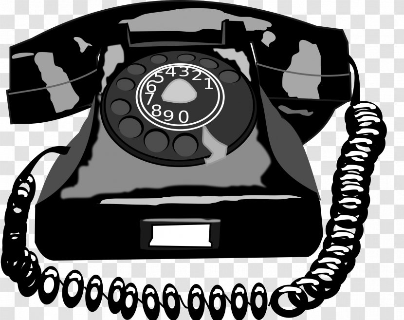 Telephone Clip Art - Call - Vintage Transparent PNG