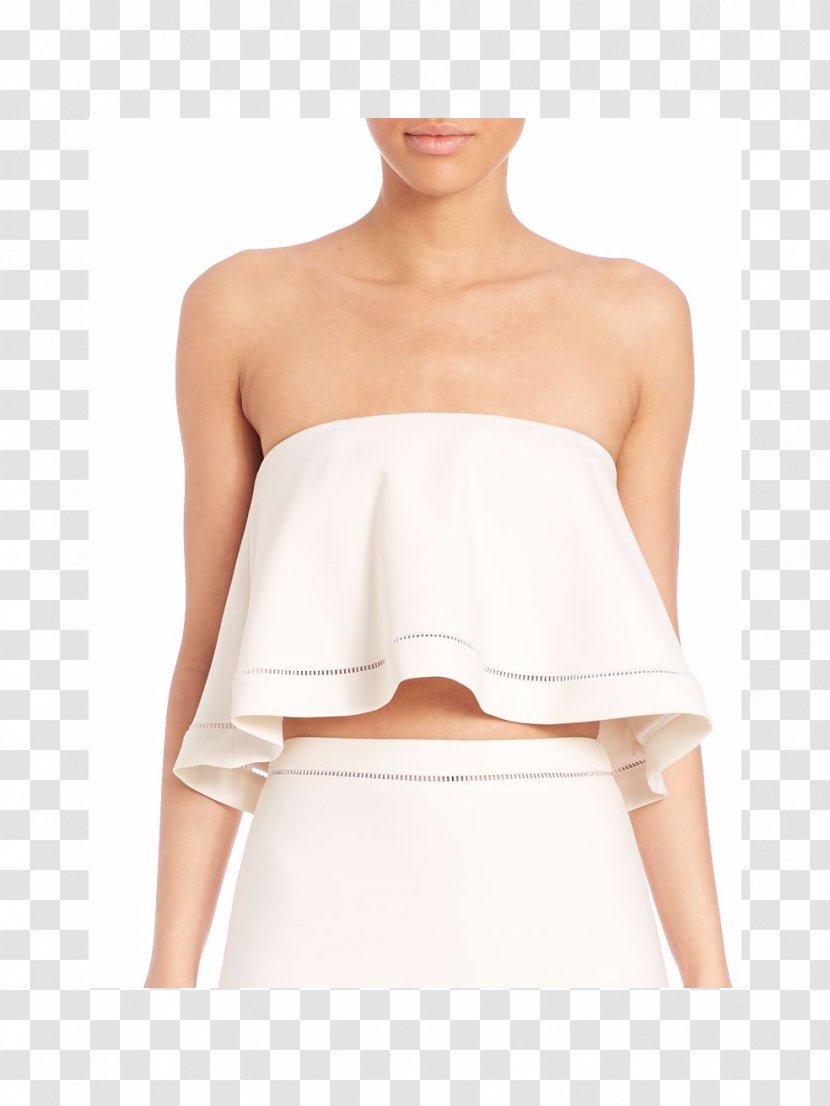 Crop Top Waist Clothing Bustier - Silhouette - Dress Transparent PNG