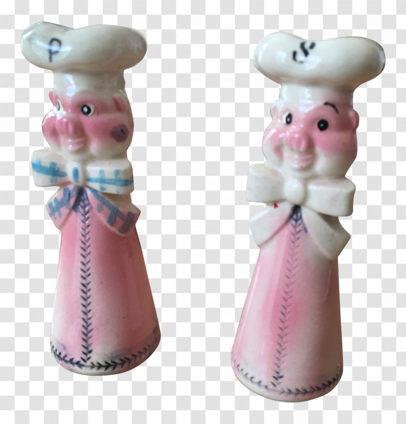 Salt And Pepper Shakers Chairish Black Mint Condition - Pig Transparent PNG