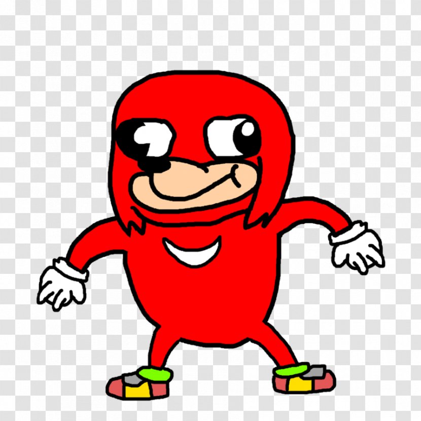 Knuckles The Echidna VRChat Clip Art - Digital - Uganda Transparent PNG