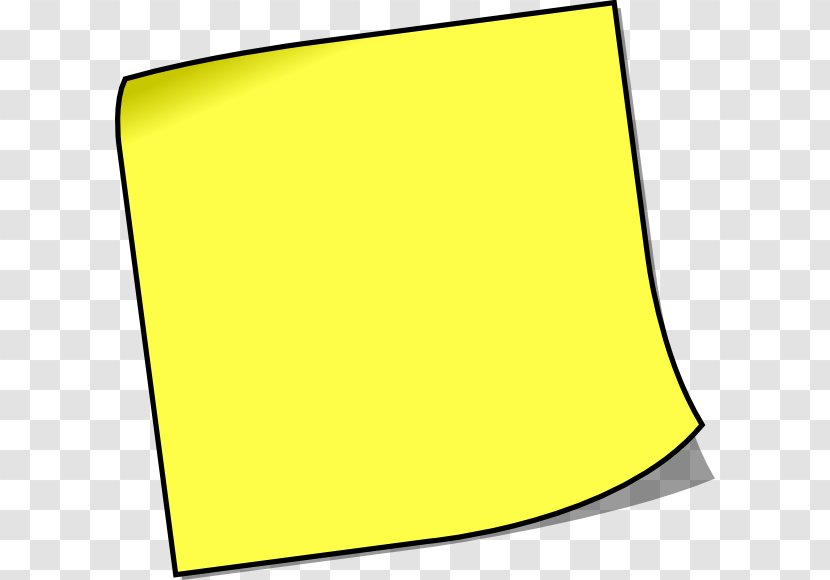Post-it Note Sticky Notes Paper Clip Art - Post It Transparent PNG