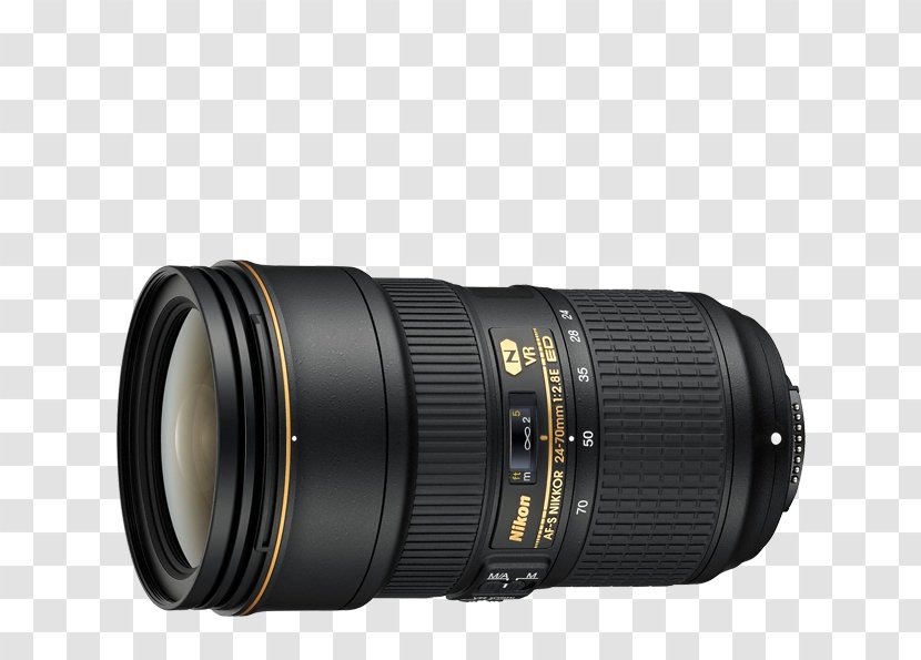Nikon 24-70mm F/2.8G ED AF-S Nikkor F/2.8E VR DX 35mm F/1.8G Camera Lens Photography Transparent PNG