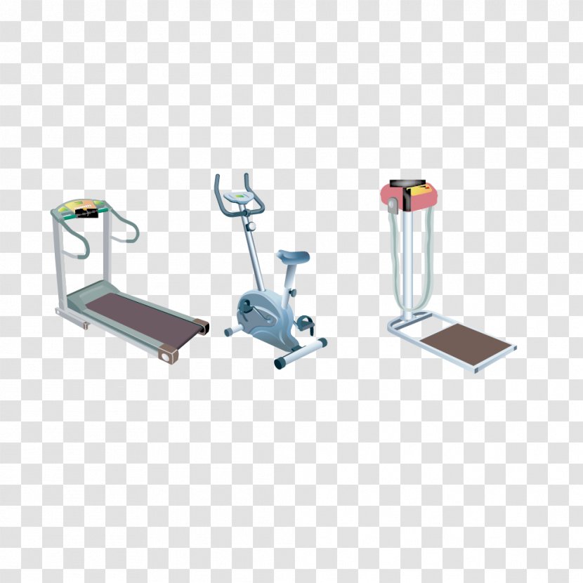 Sports Equipment Physical Fitness Icon - Badminton - Treadmill Material Transparent PNG