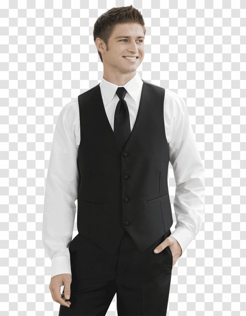 Tuxedo Gilets Necktie Formal Wear Waistcoat - Clothing - Summer Cool Discount Transparent PNG