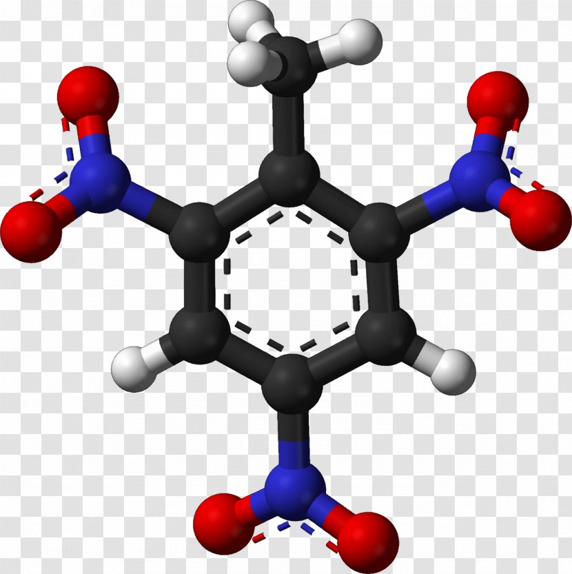 Benzocaine 1,3,5-Trinitrobenzene Molecule Three-dimensional Space - Flower Transparent PNG