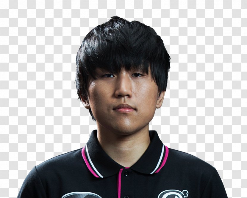 League Of Legends Electronic Sports Hair Coloring Player Forehead - Team Transparent PNG