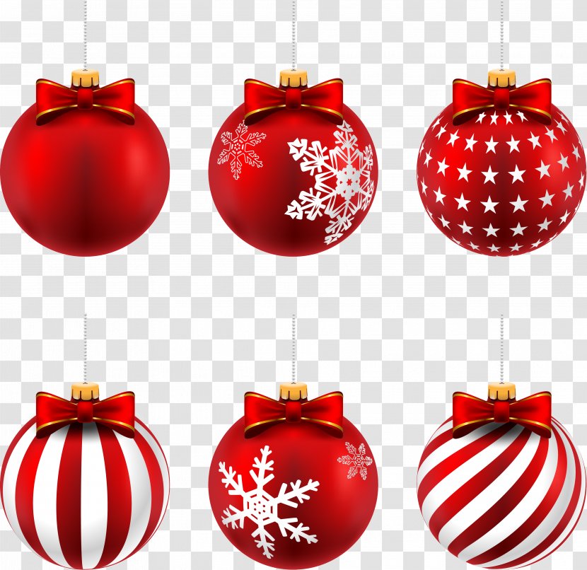Christmas Ornament Clip Art - Ball Ornaments Transparent PNG
