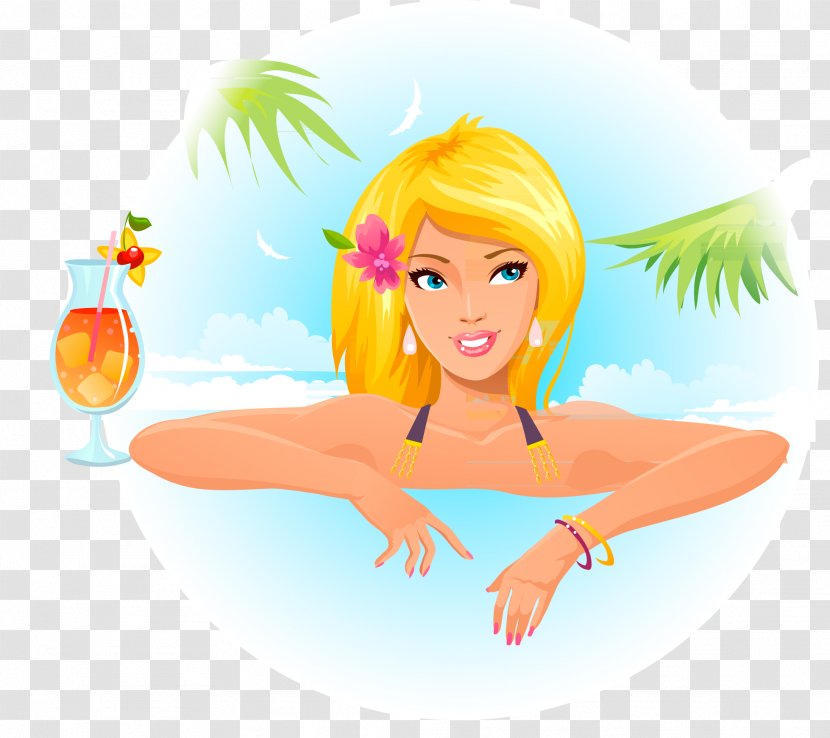 Vector Graphics Illustration Royalty-free Beach Image - Seaside Resort Transparent PNG