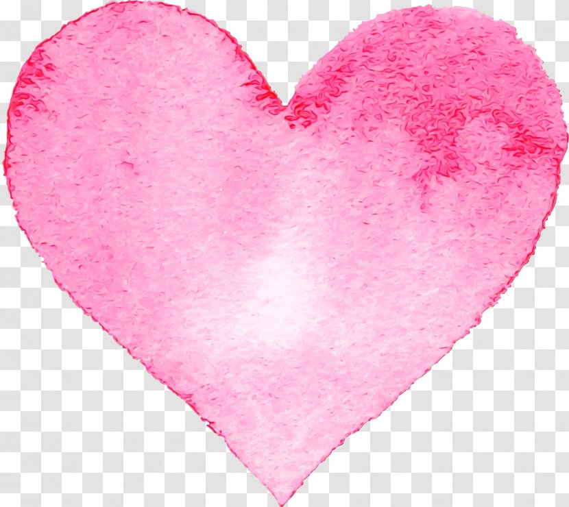 Love Background Heart - Acrylic Paint - Valentines Day Petal Transparent PNG